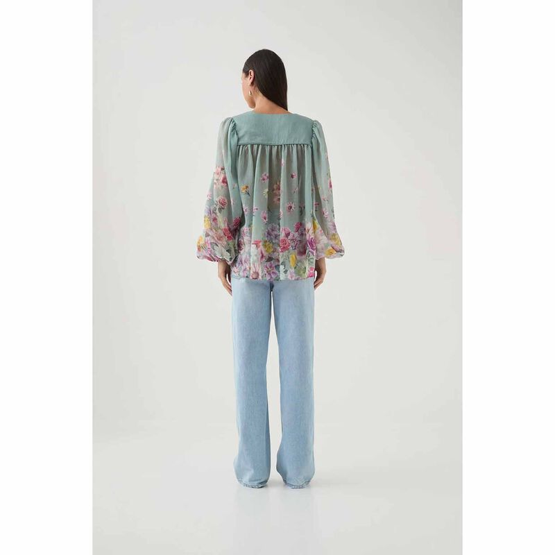 Aje Dreamscape Blouse image number 1